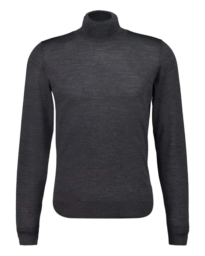 Piacenza Cashmere Pullover mit Rollkragen - Grau Grau