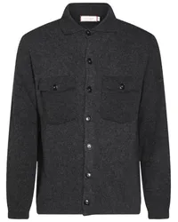 Canali buttoned cardigan Grau