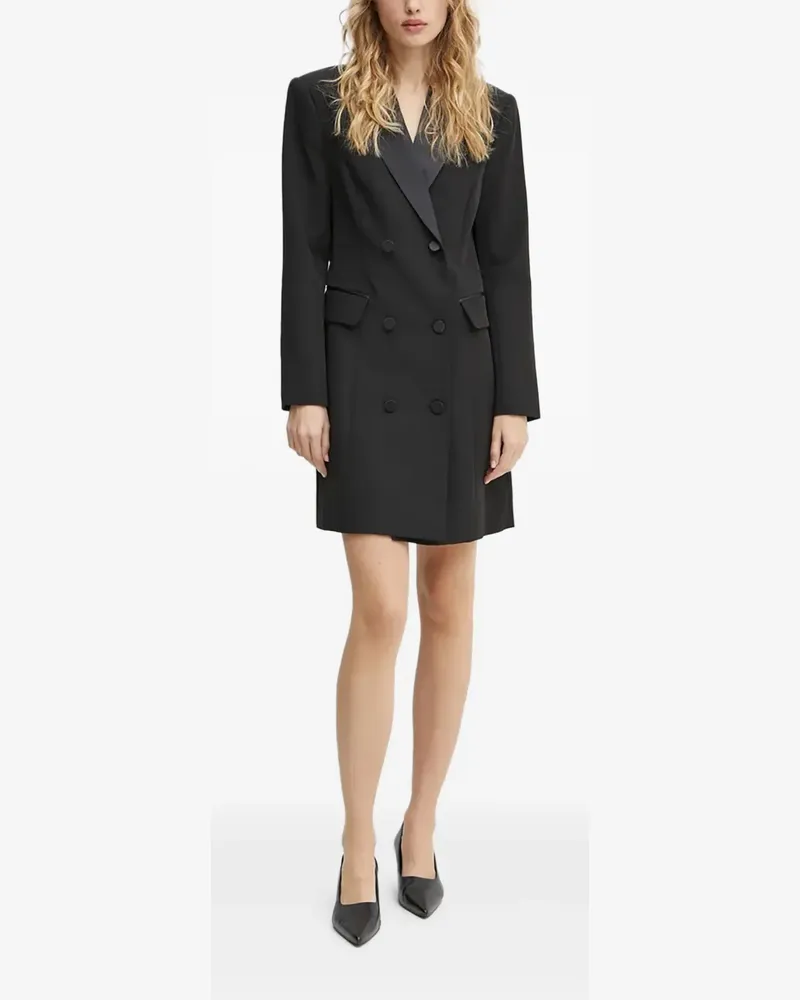 BRUUNS BAZAAR Rubysus Tuxia Kleid - Schwarz Schwarz