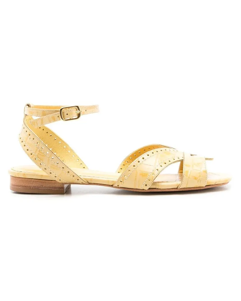 Sarah Chofakian Chemisier Sandalen - Gelb Gelb