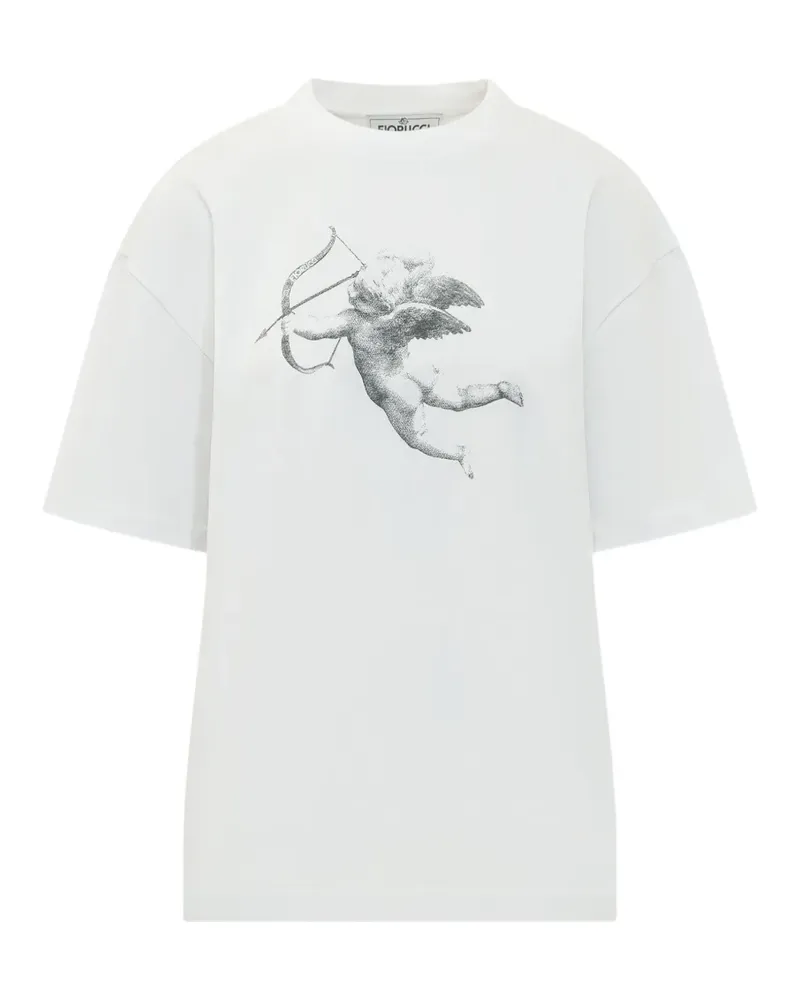 Fiorucci Cupid-print T-shirt - Weiß Weiß