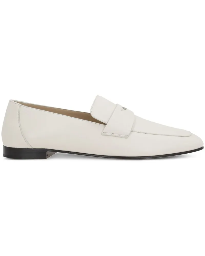 Le Monde Béryl Loafer aus Leder - Weiß Weiß