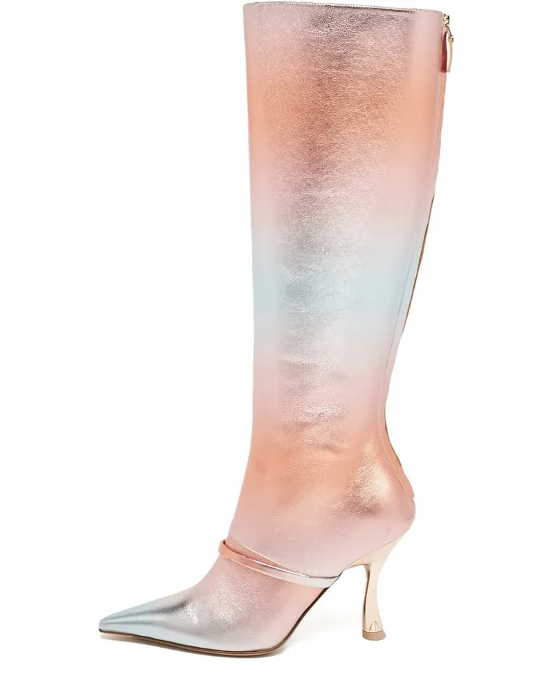 Malone Souliers Stiefel mit Ombré-Print - Orange Orange