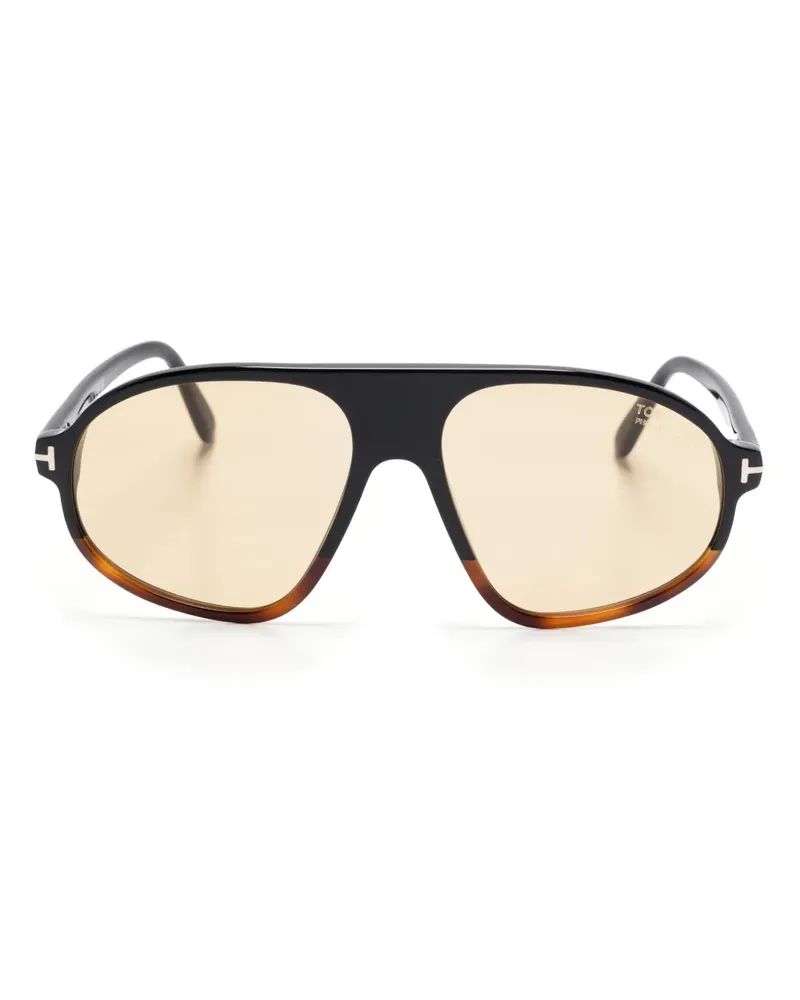 Tom Ford Erol Sonnenbrille - Schwarz Schwarz