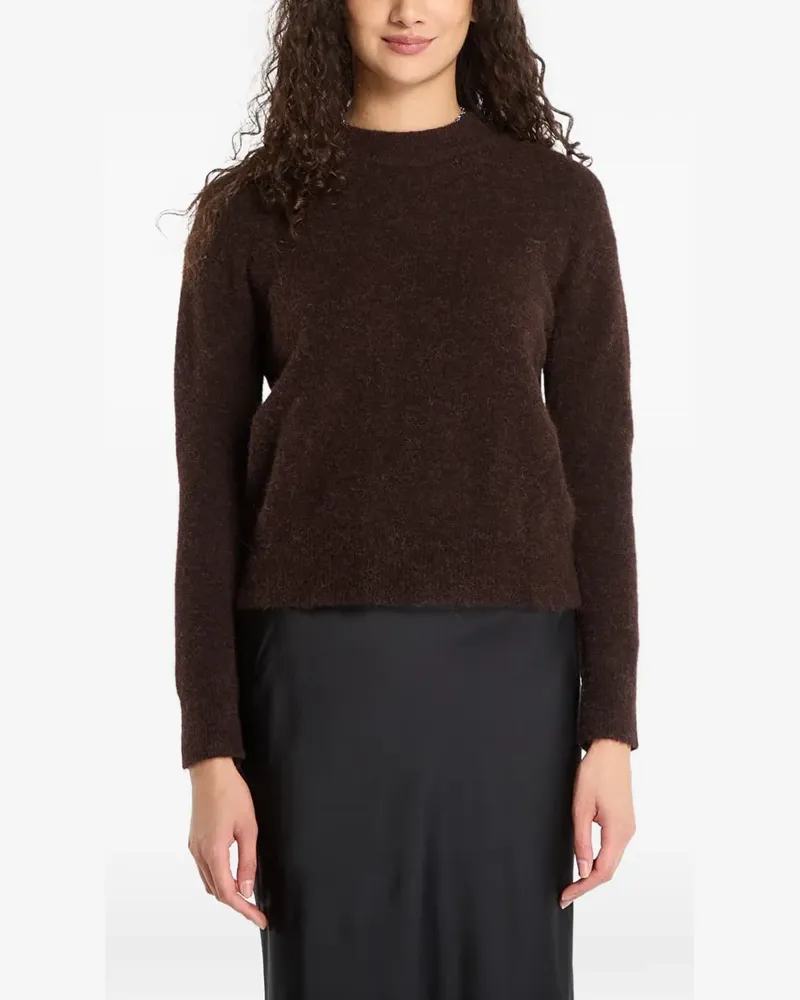 Samsøe & Samsøe brushed-knit sweater - Braun Braun
