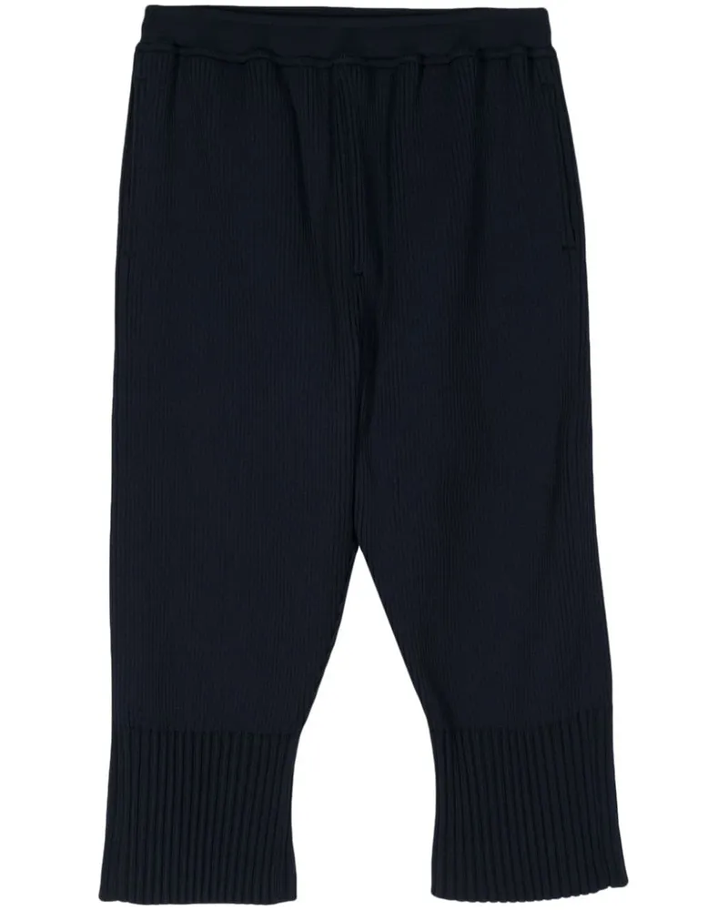 CFCL Gerippte Strickhose - Blau Blau