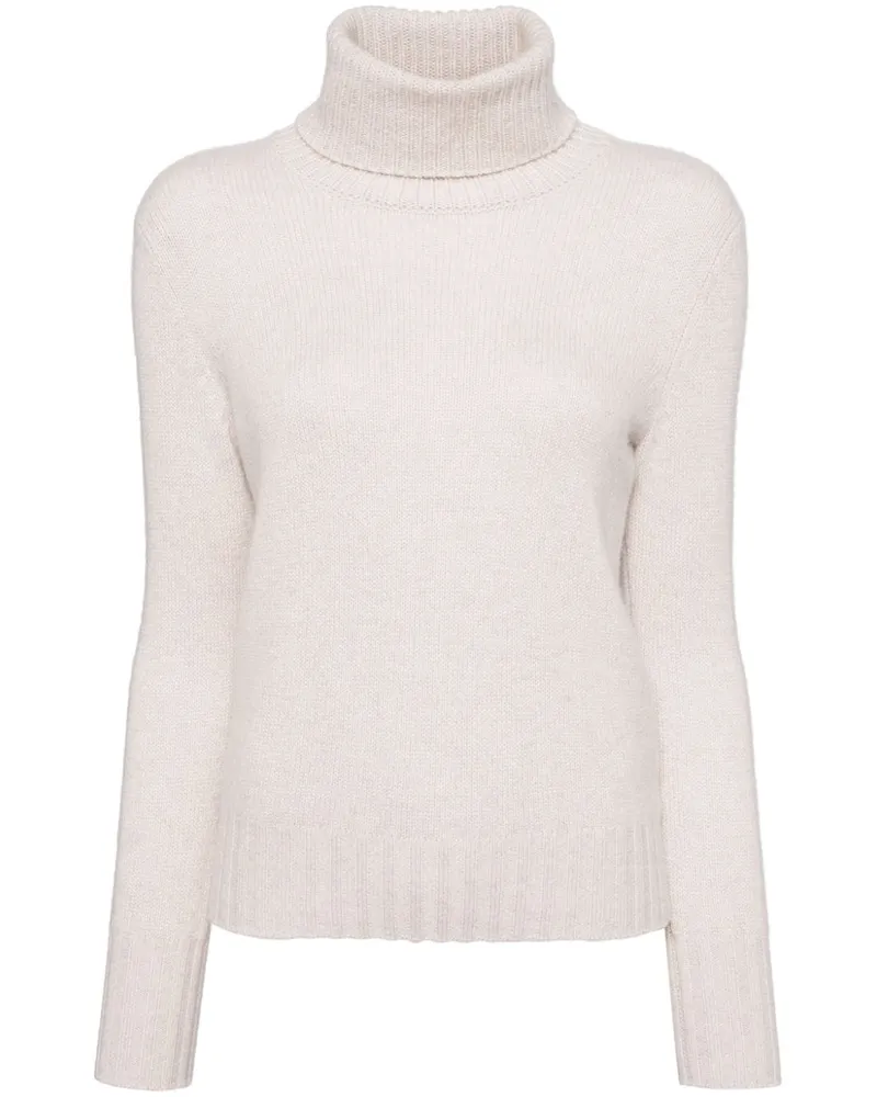 N.Peal Pullover mit Rollkragen - Nude Nude