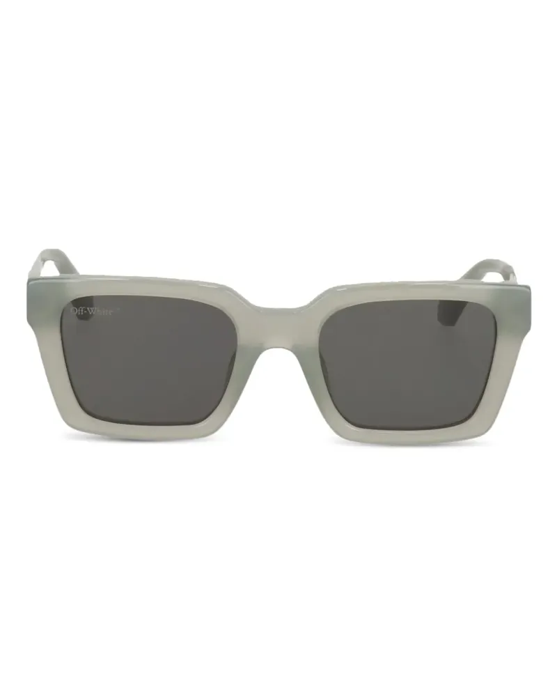OFF-WHITE Sonnenbrille mit eckigem Gestell - Grau Grau