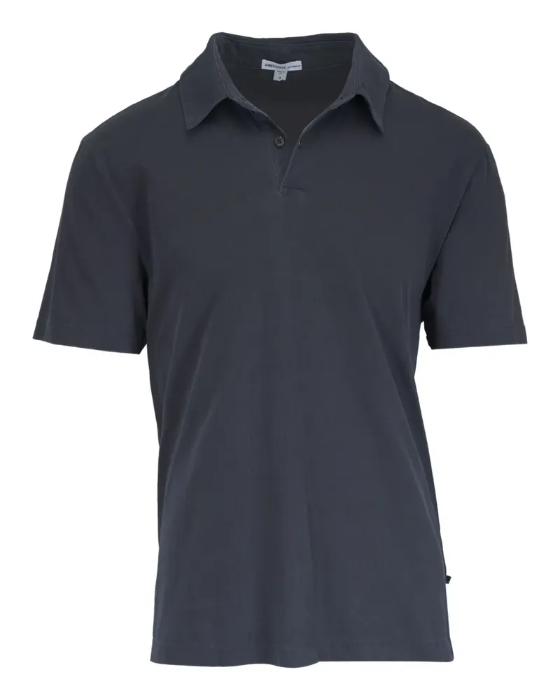 James Perse Klassisches Poloshirt - Grau Grau