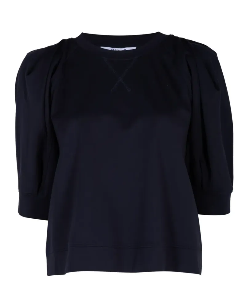 Derek Lam Prisilla puff-sleeve top - Blau Blau
