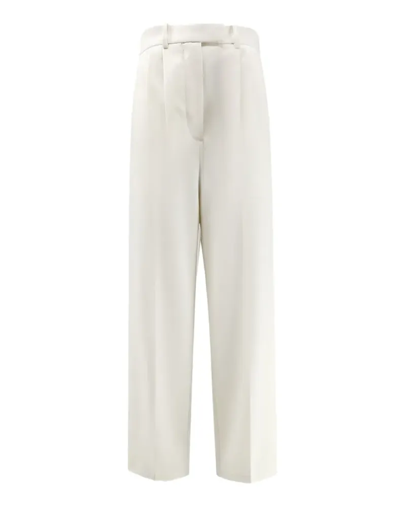 Givenchy belt-loops concealed-fastening trousers - Weiß Weiß
