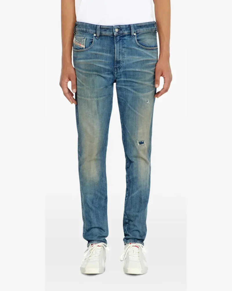Diesel Schmale Jogg Jeans - Blau Blau