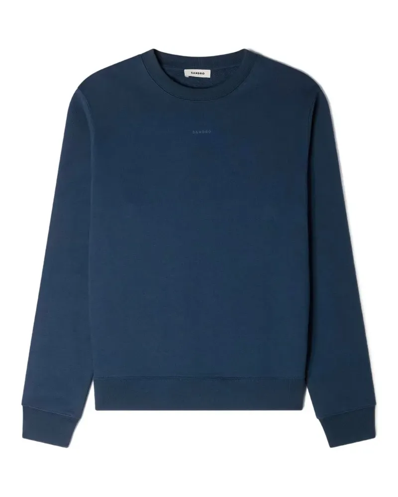 Sandro Pullover mit rundem Ausschnitt - Blau Blau