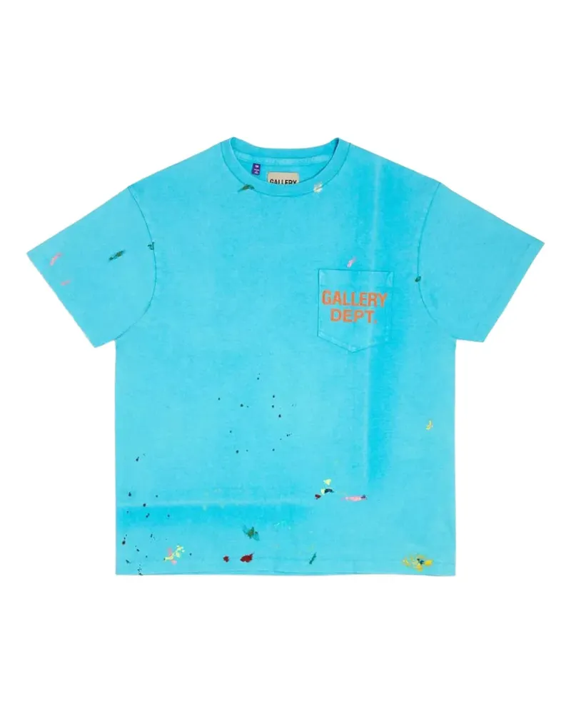 GALLERY DEPT. logo pocket T-shirt - Blau Blau