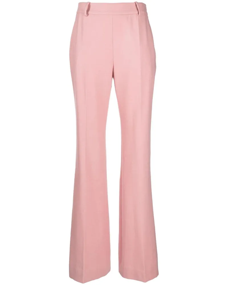 Ermanno Scervino Klassische High-Waist-Hose Rosa