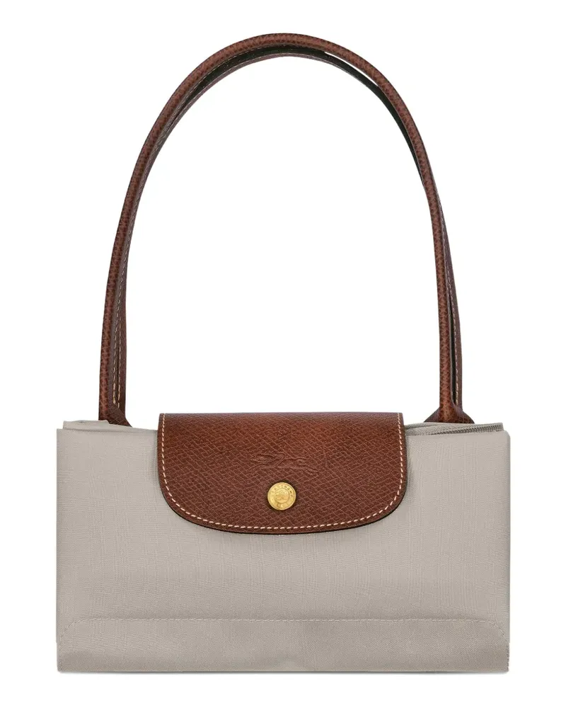 Longchamp L Le Pliage top-handle pebble tote bag - Nude Nude