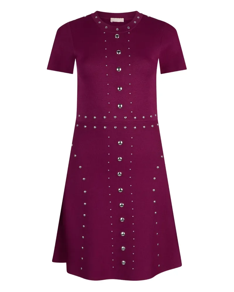 Liu Jo studded knitted dress - Violett Violett