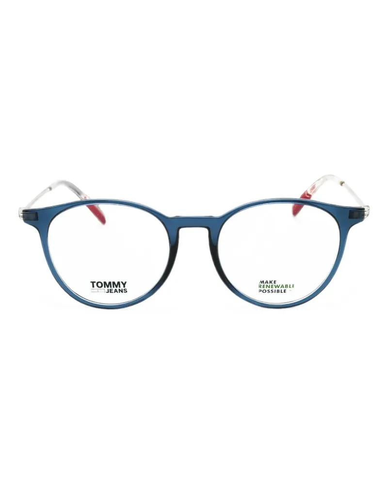 Tommy Hilfiger Brille mit rundem Gestell - Blau Blau