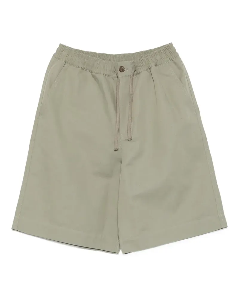 Kitsuné drawstring-waist shorts - Grün Grün