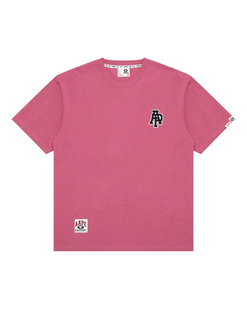 BAPE T-Shirt mit Logo-Print - Rosa Rosa