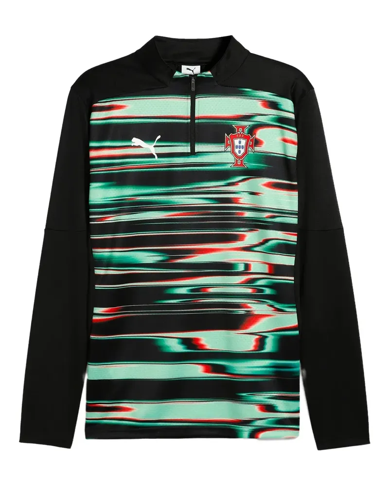 Puma Portugal Pre-Match Sweatshirt - Schwarz Schwarz