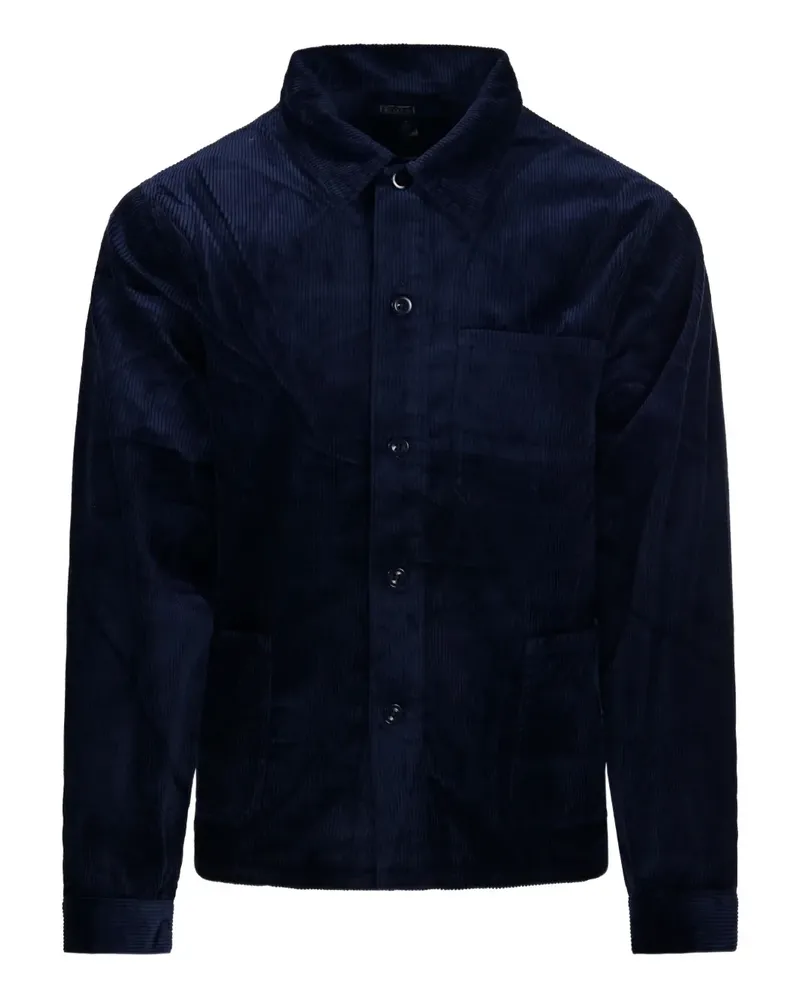 Ralph Lauren corduroy pocket shirt - Blau Blau