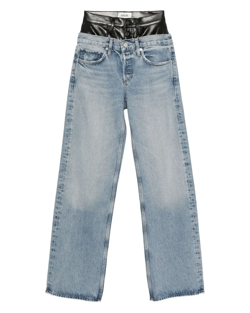 AGOLDE Elson Jeans - Blau Blau