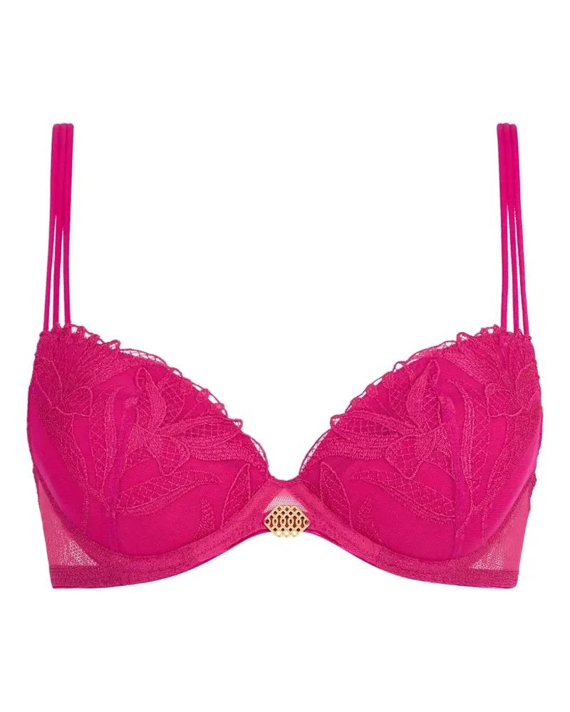 Aubade Sweet Euphoria Push-up-BH mit Stickerei - Rosa Rosa