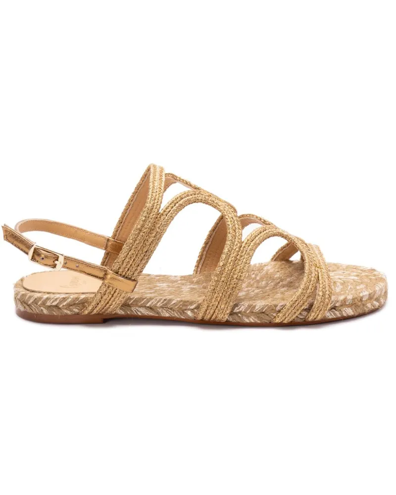 Castañer Ikrix Espadrilles - Gold Gold