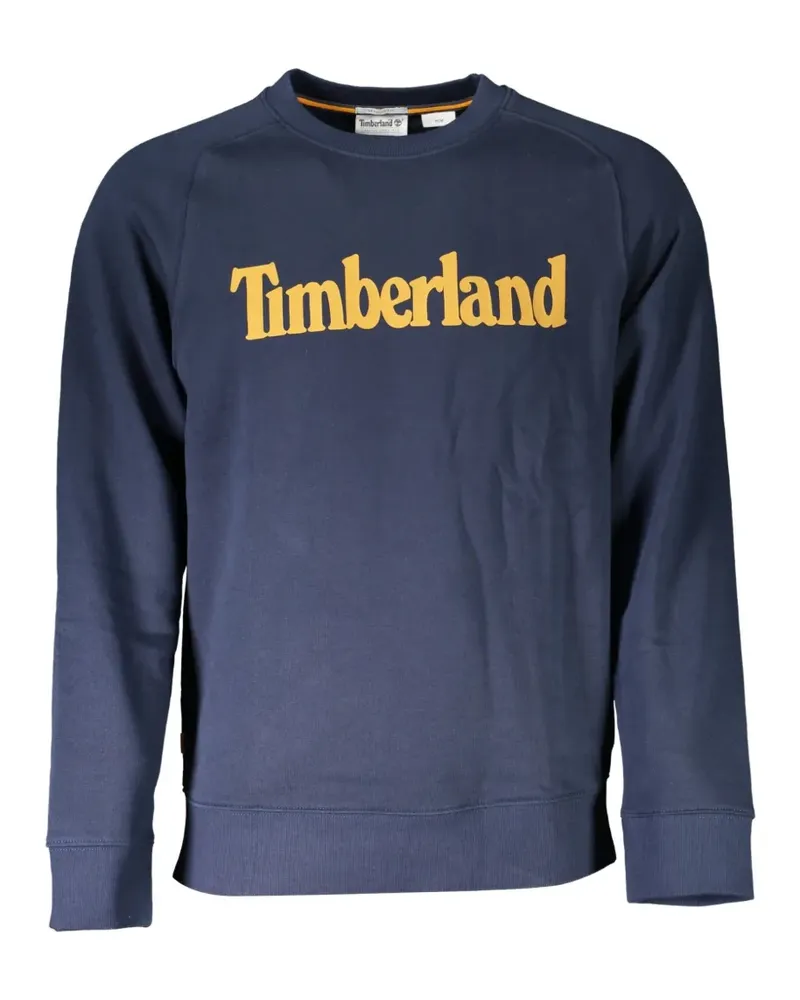 Timberland logo-print raglan-sleeve sweatshirt - Blau Blau