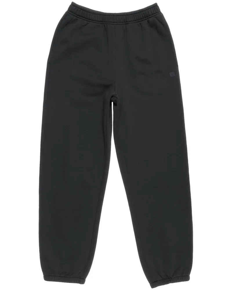 Acne Studios Jogginghose mit Logo-Stickerei - Schwarz Schwarz