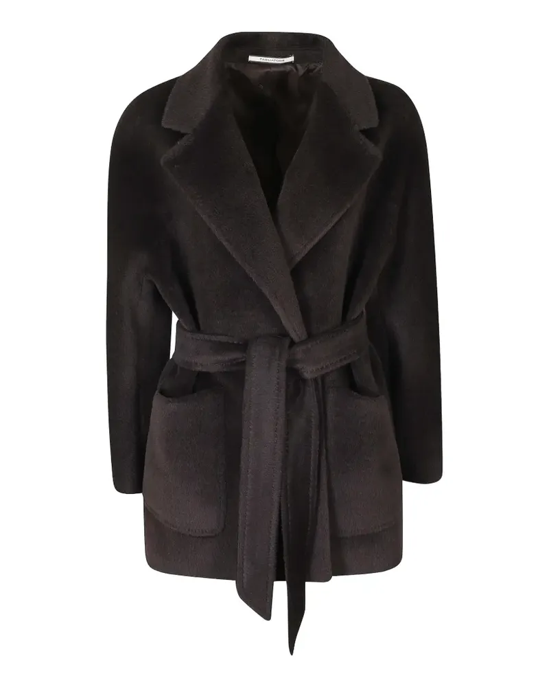 Tagliatore belted notch-lapels coat - Braun Braun