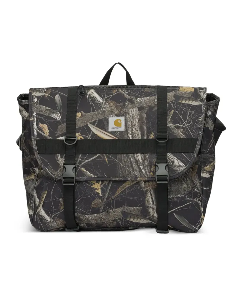 Carhartt WIP Schultertasche mit Camouflage-Print - Schwarz Schwarz