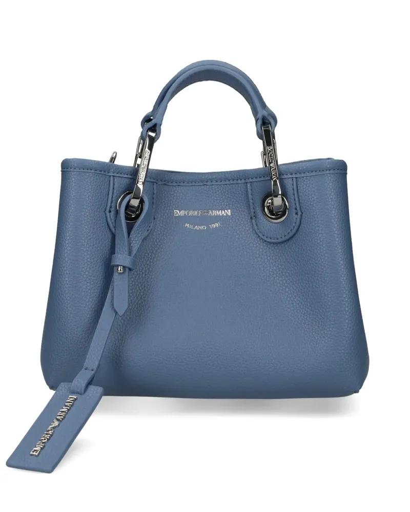 Emporio Armani Tote Bag mit Logo - Blau Blau