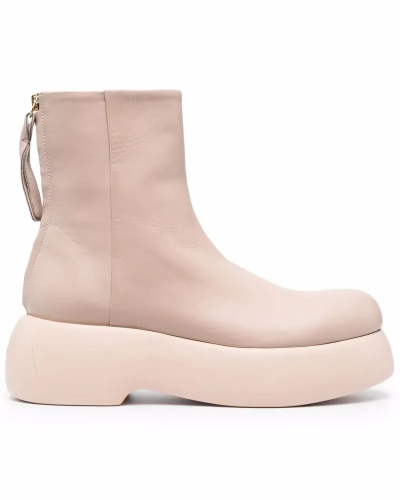 Attilio Giusti Leombruni Stiefeletten mit Plateausohle - Rosa Rosa