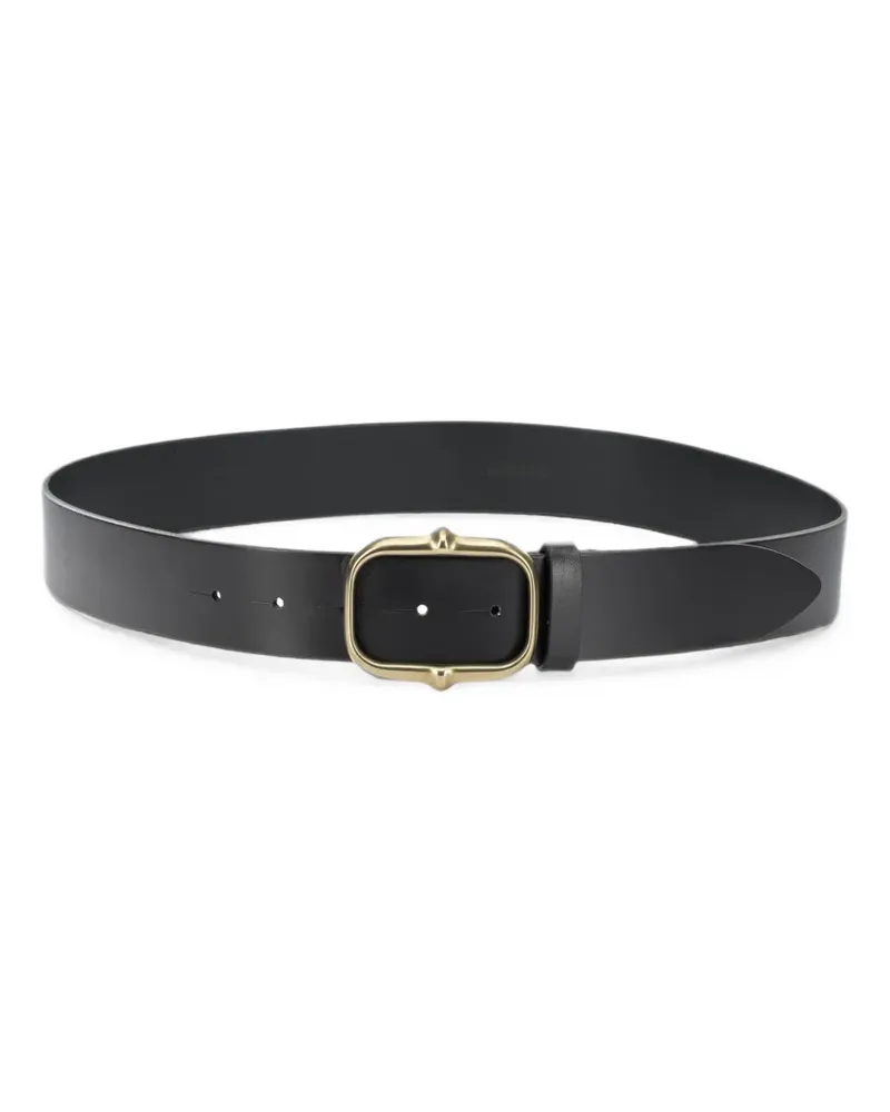 Isabel Marant buckle-fastening leather belt - Schwarz Schwarz