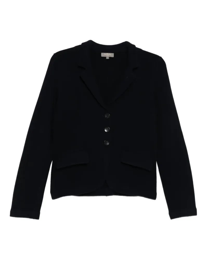 N.Peal Blazer im Utility-Look - Blau Blau