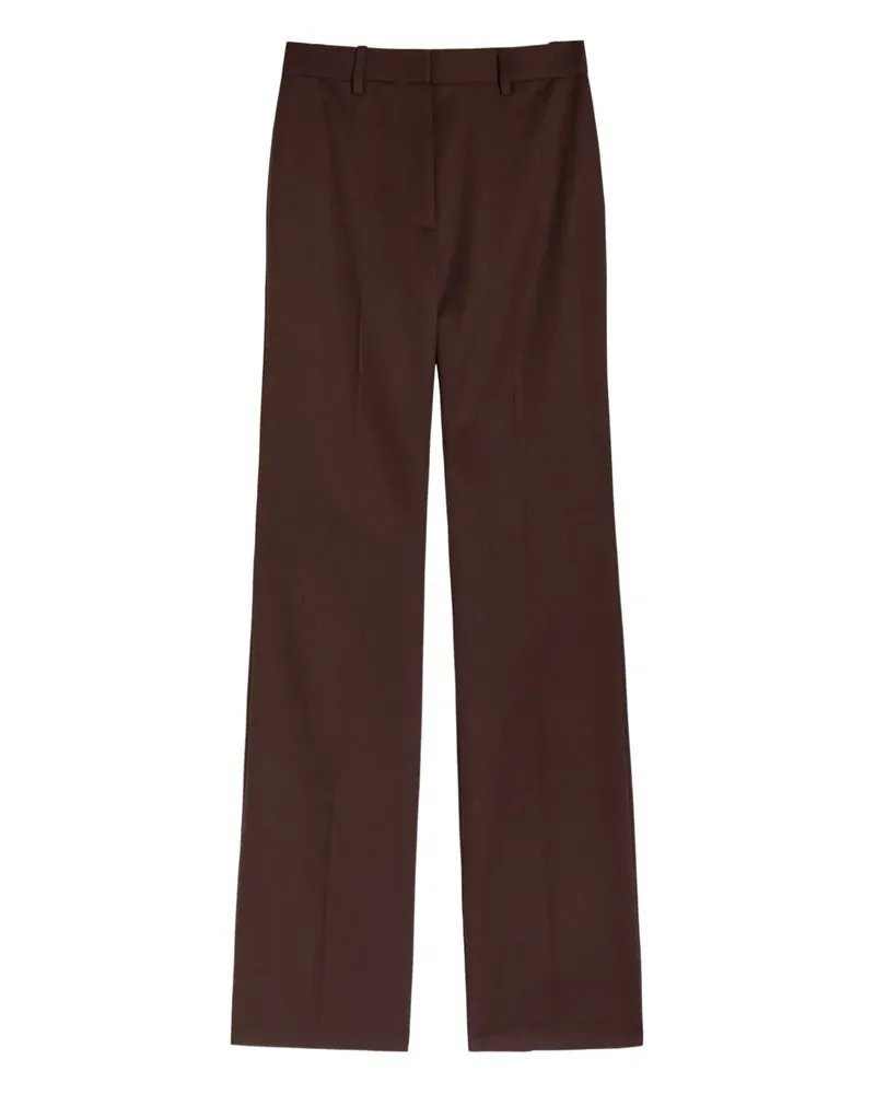 Nili Lotan Corette belt-loop trousers - Braun Braun