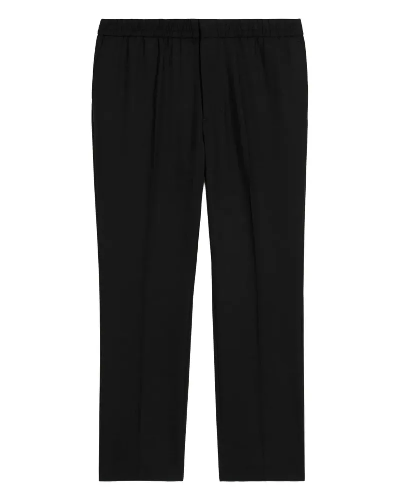 AMI Paris Hose mit geradem Bein - Schwarz Schwarz