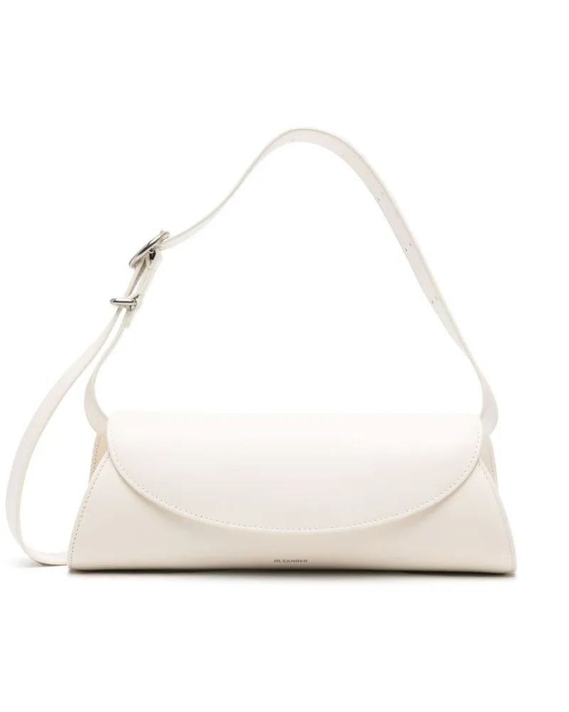 Jil Sander Kleine Cannolo Schultertasche - Nude Nude