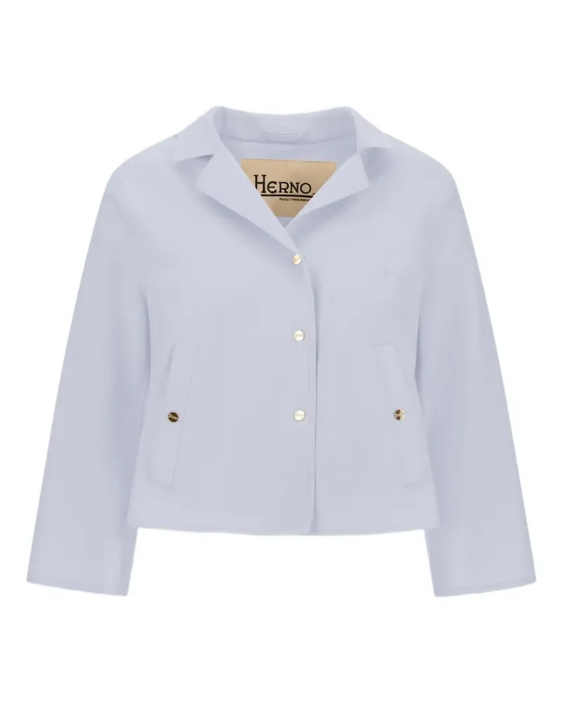 Herno Geknöpfte Jacke - Violett Violett