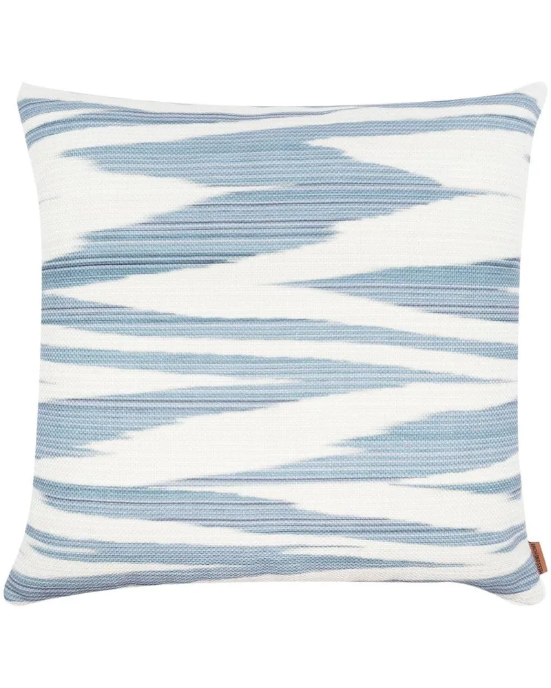 Missoni Home Gestreiftes Atacama Kissen - Blau Blau