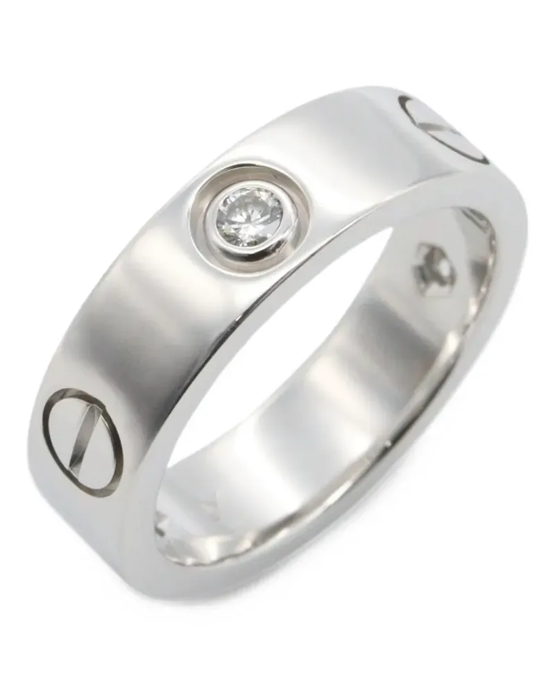 Cartier 2010s Love diamond ring - Silber Silber