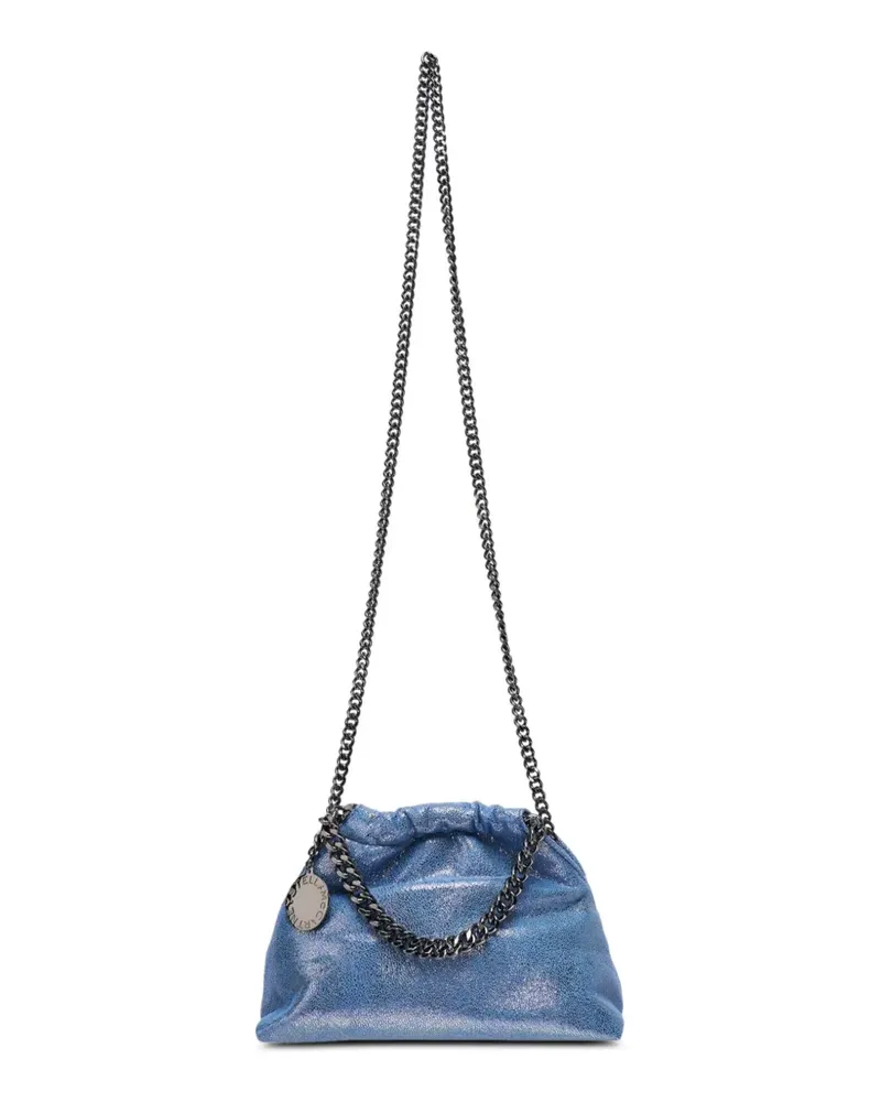 Stella McCartney Mini Falabella Clutch mit Kordelzug - Blau Blau
