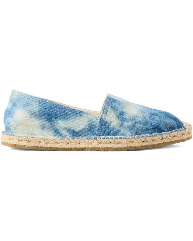Ralph Lauren Espadrilles mit Batikmuster - Blau Blau