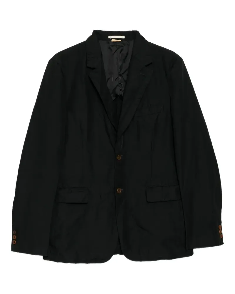 Comme des Garçons buttoned blazer - Schwarz Schwarz