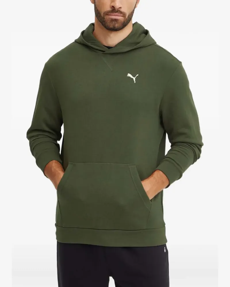 Puma Hoodie mit Kängurutasche - Grün Grün