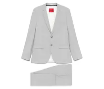 Einreihiger Anzug - Grau