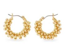 bead-embellished hoop earrings
