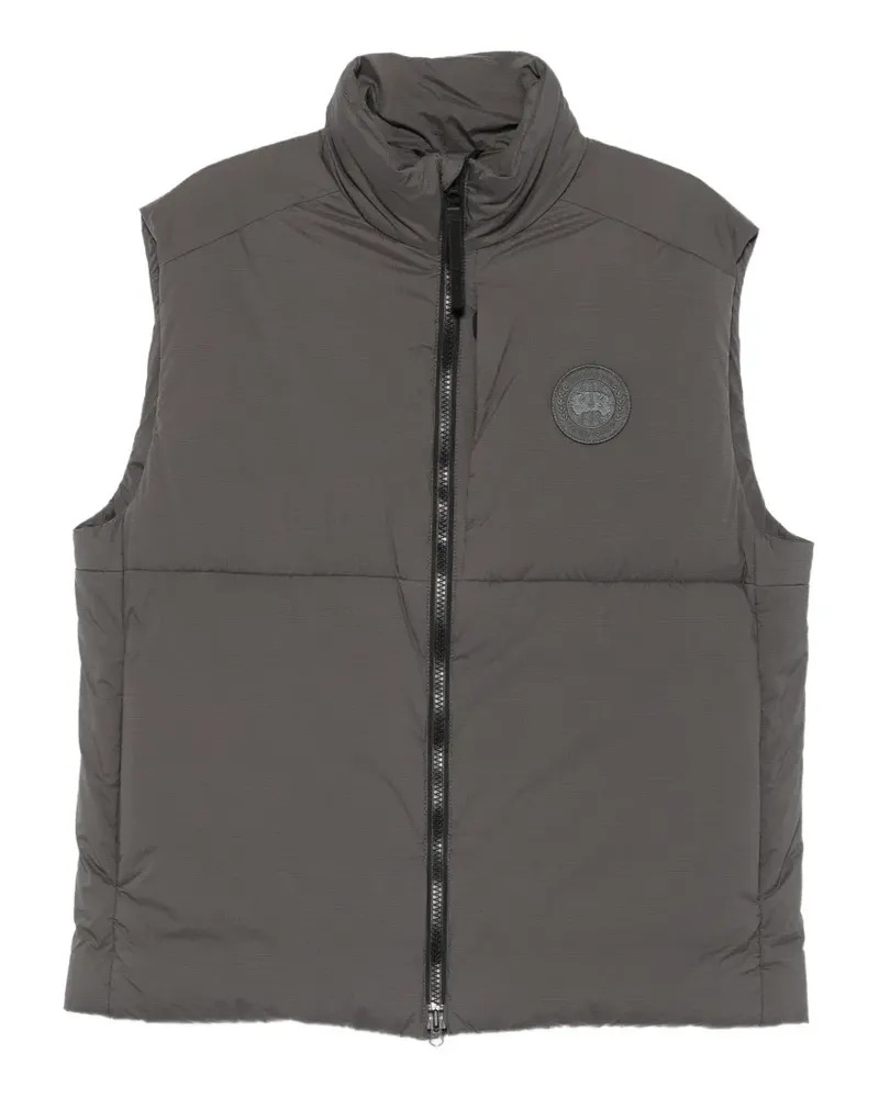 Canada Goose logo-patch gilet - Grau Grau